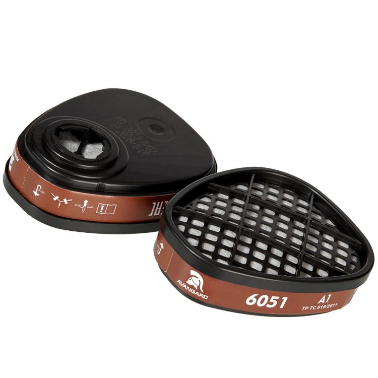 Фильтры от органических паров А1 AVANGARD 6051 (цена за комплект из 2 шт.)